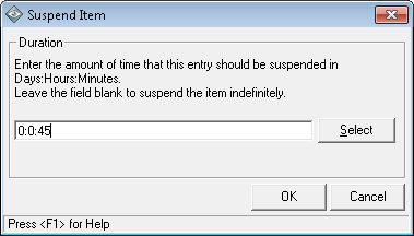 DASH Suspend Entry